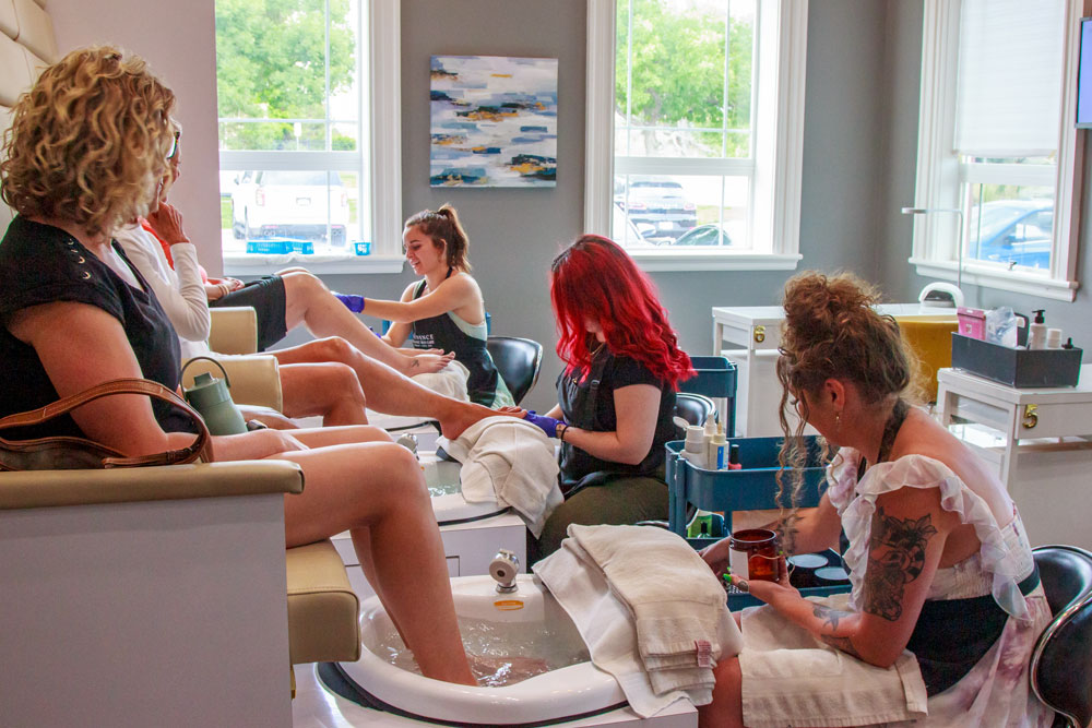 Pedicures at Sunflower Spa